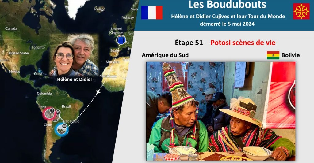 51ème Étape des Boudubouts en BOLIVIE - Potosí scènes de vie