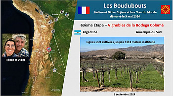 63ème Étape des Boudubouts en ARGENTINE - Vignobles de la Bodega Colomé