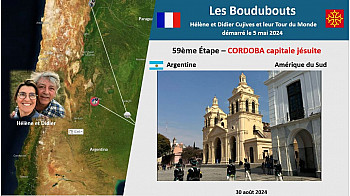 59ème Étape des Boudubouts en BOLIVIE - CORDOBA capitale jésuite