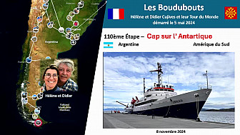 Acteurs-Locaux 'Les Boudubouts' 110ème étape -  Cap sur l'Antartique