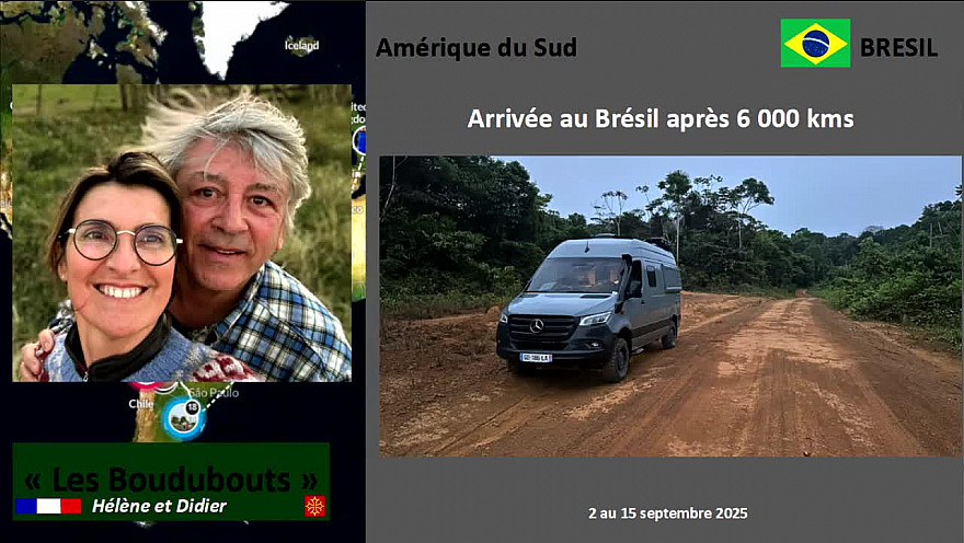 Acteurs Locaux 'Les Boudubouts' au Brésil -  Descente infernale pour rejoindre le Brésil