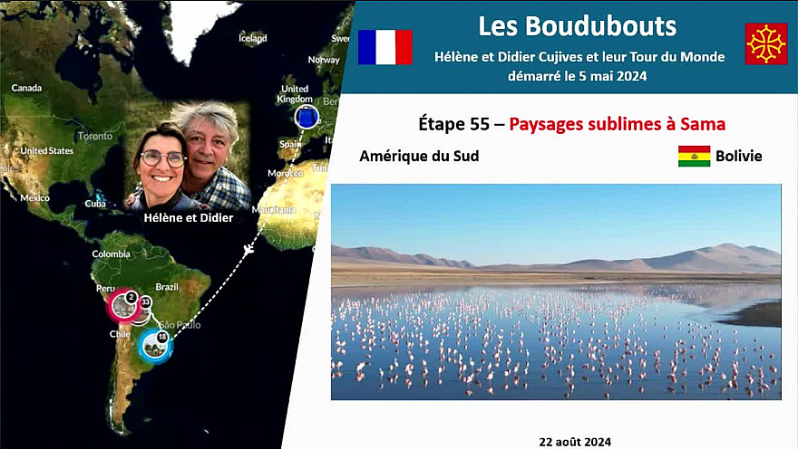 Acteurs-Locaux Paulhac 'Les Boudubouts' 55ème étape BOLIVIE - Lac de Sama