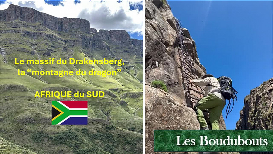 TVLOCALE Afrique-du-Sud des Boudubouts - le massif du Drakensberg, la “montagne du dragon”,