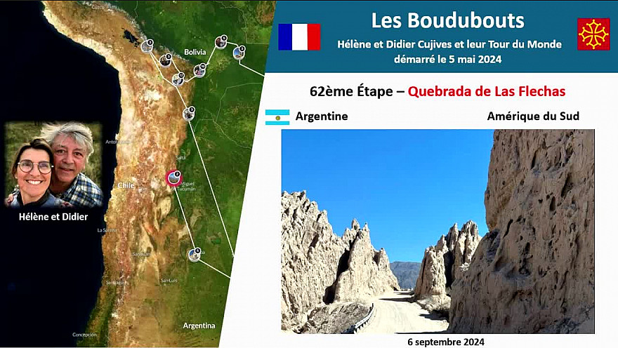 Acteurs-Locaux 'Les Boudubouts' 62ème étape  Argentine - Quebradas de Las Frechas