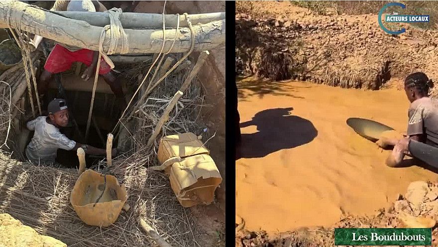 TvLocale Daraina - découvrez les chercheurs d'Or d'un autre âge avec les Boudubouts dans le Nord Est de Madagascar