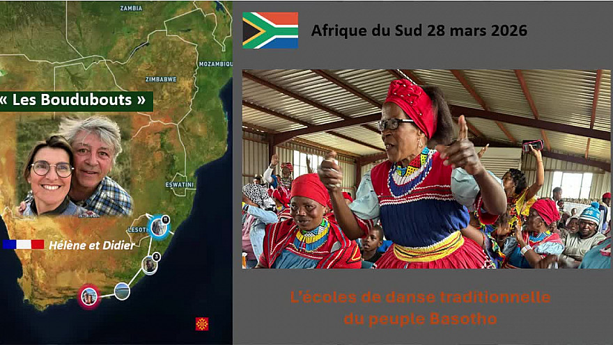 TV Locale des Boudubouts en Afrique-du-Sud mars 2026 - les écoles de danse traditionnelle du peuple Basotho