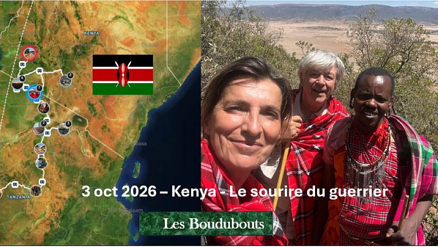 TvLocale Tanzanie - Les Boudubouts quittent Nairobi après la réparation d'Ulysse et rejoignent la vallée du Rift