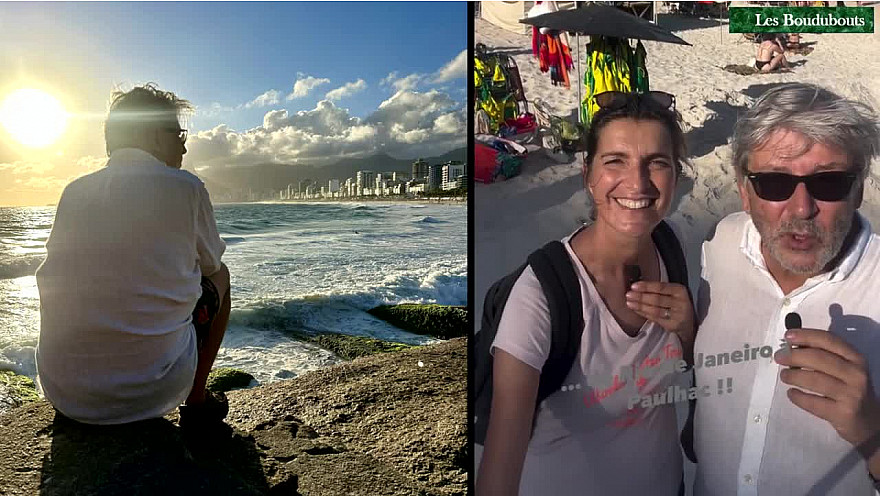 Acteurs-Locaux Brésil  - 124ème étape  'Les Boudubouts' et la plage de Copacabana pour horizon